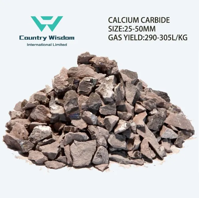 Price Calcium Carbide 25-50 mm 295 L / Kg in China