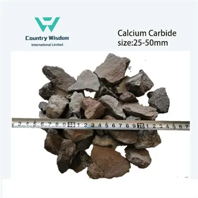 Gweithgynhyrchu CAC2 Calsiwm Carbide 25-50mm Ar gyfer Nwy Asetylen, PVC