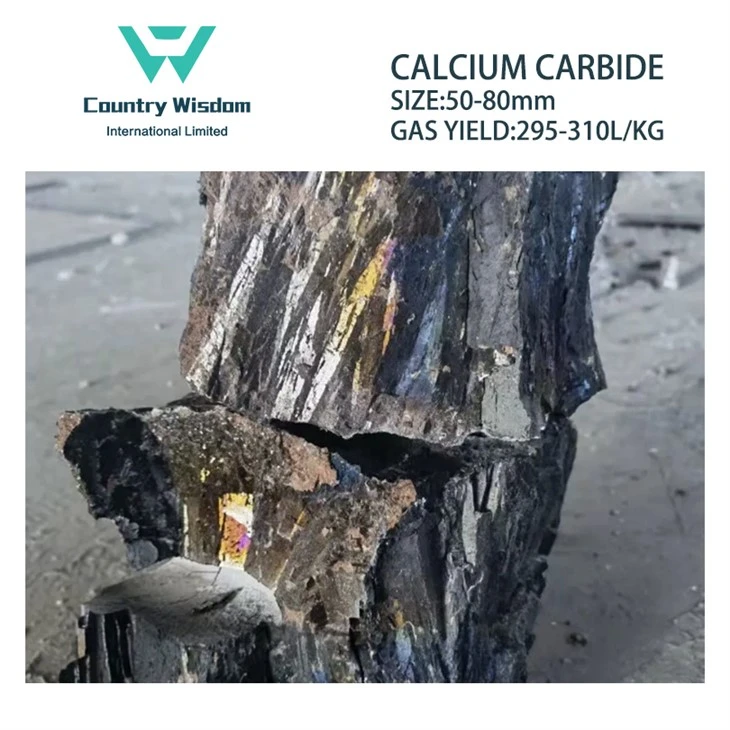 Super Ansawdd Calsiwm Carbide 100 Kg Drwm 50-80 mm